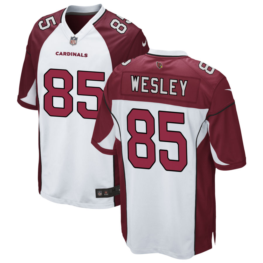 Mens Arizona Cardinals #85 Antoine Wesley Nike White Vapor Untouchable Limited Jersey