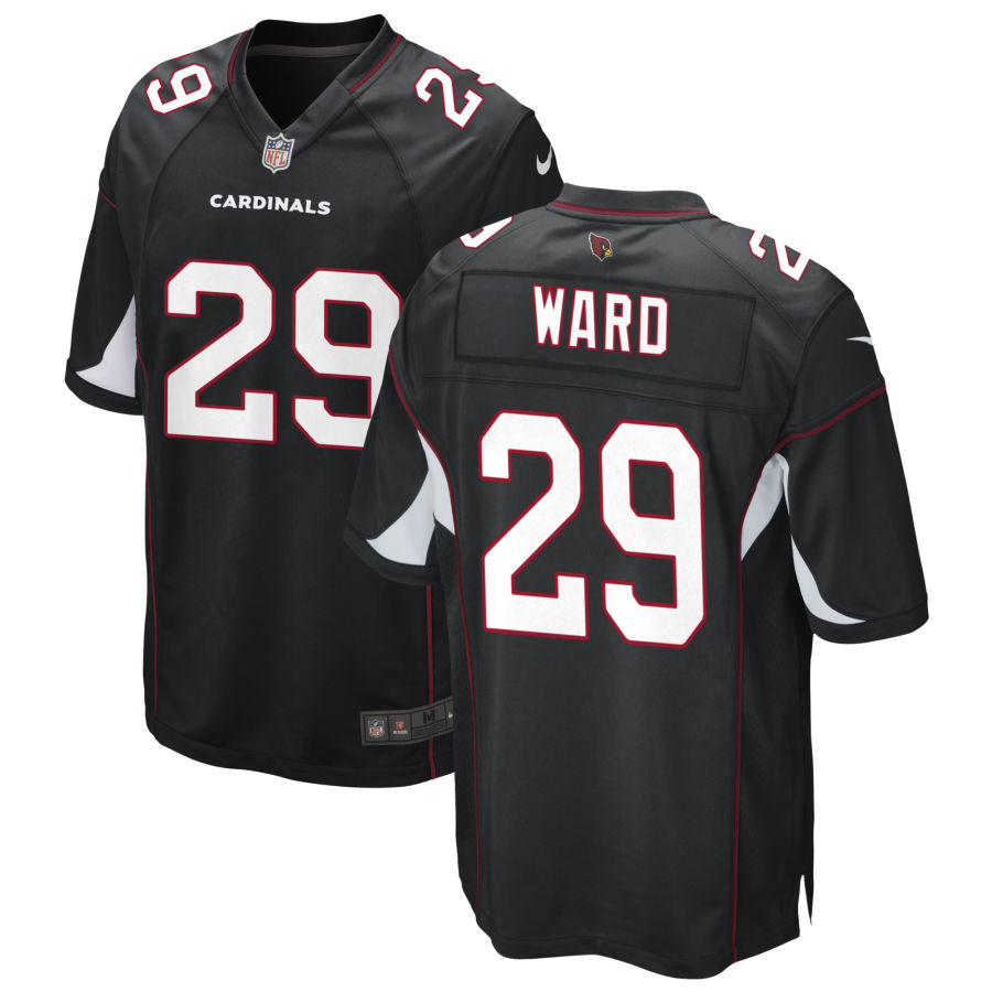 Mens Arizona Cardinals #29 Jonathan Ward Nike Alternate Black Vapor Untouchable Limited Jersey