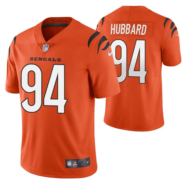 Men's Cincinnati Bengals #94 Sam Hubbard Nike Orange Alternate Vapor Limited Jersey