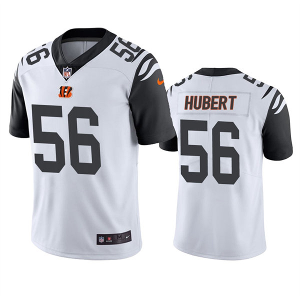 Men's Cincinnati Bengals #56 Wyatt Hubert Nike White Color Rush Limited Jersey