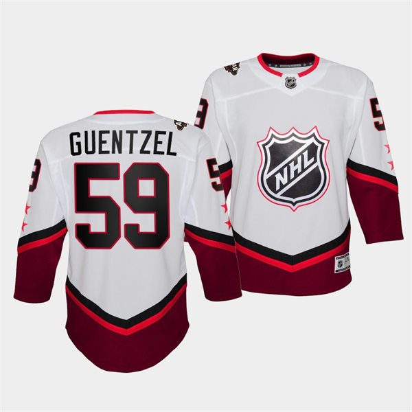 Youth Pittsburgh Penguins #59 Jake Guentzel 2022 NHL All-Star White Eastern Conference Jersey