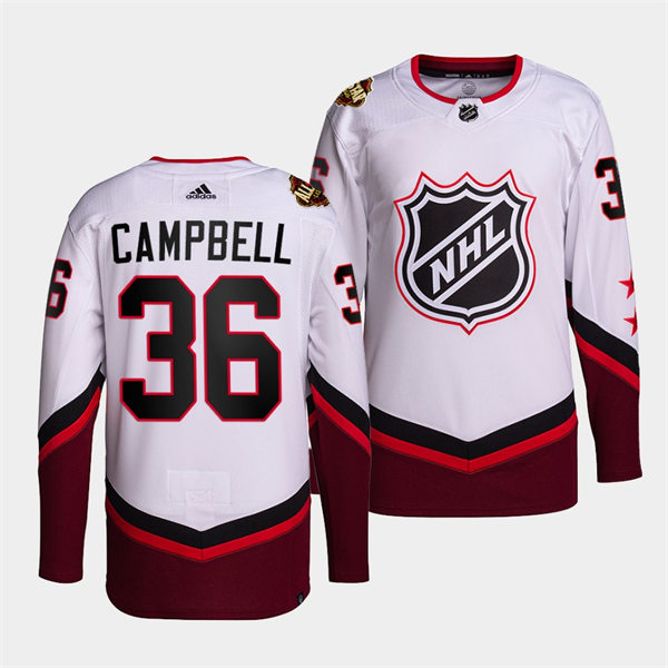 Men's Toronto Maple Leafs #36 Jack Campbell White 2022 NHL All-Star Game Eastern Conference Jersey