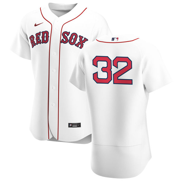 Mens Boston Red Sox #32 Matt Barnes Nike White Home FlexBase Jersey