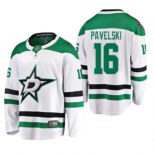 Men's Dallas Stars #16 Joe Pavelski adidas White Away Jersey
