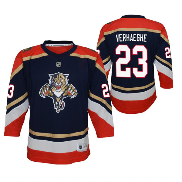 Youth Florida Panthers #23 Carter Verhaeghe adidas Navy 3RD Jersey