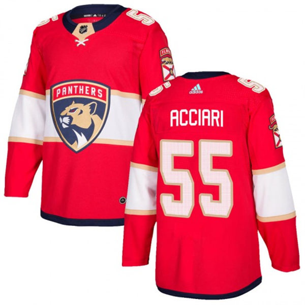 Men's Florida Panthers #55 Noel Acciari adidas Red Home Primegreen Player Jersey