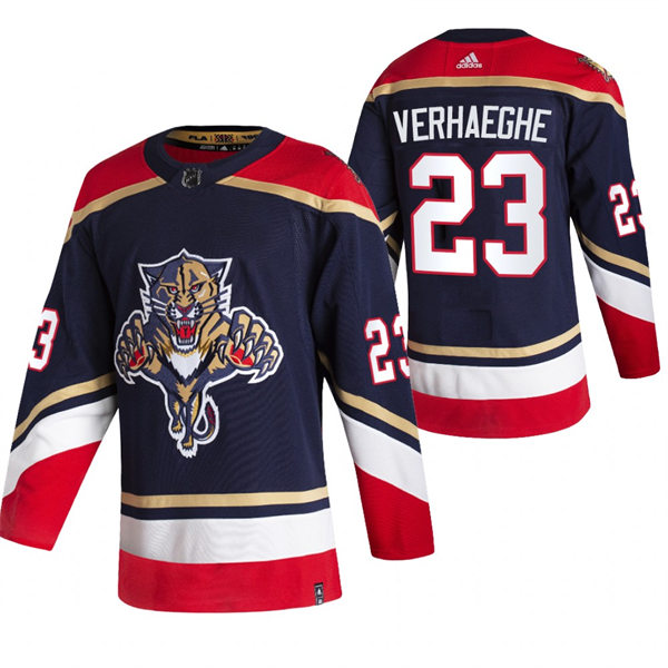 Men's Florida Panthers #23 Carter Verhaeghe Fanatics Navy 3RD Hockey Player Jersey