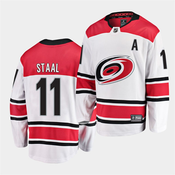 Men's Carolina Hurricanes #11 Jordan Staal Adidas previous White Jersey