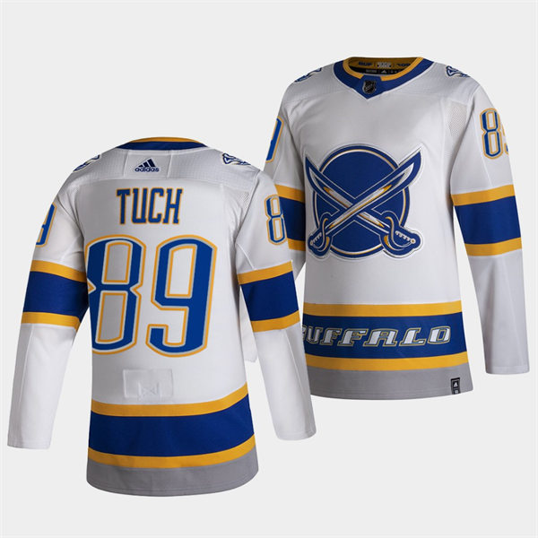 Men's Buffalo Sabres #89 Alex Tuch 2021 Reverse Retro Special Edition Jersey