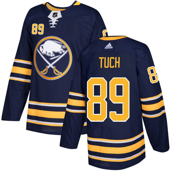 Men's Buffalo Sabres #89 Alex Tuch adidas Navy Stitched Player Jersey