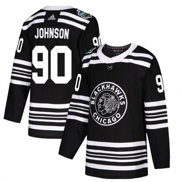 Mens Chicago Blackhawks #90 Tyler Johnson Adidas 2019 NHL Winter Classic Jersey