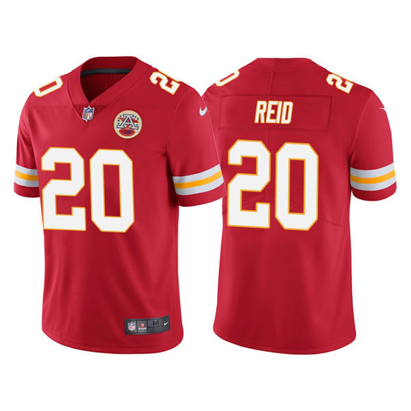 Men's Kansas City Chiefs #20 Justin Reid Nike Red Vapor Untouchable Limited Jersey