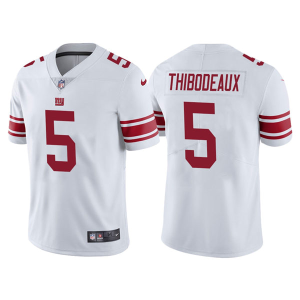 Men's New York Giants #5 Kayvon Thibodeaux Nike White Vapor Untouchable Limited Jersey