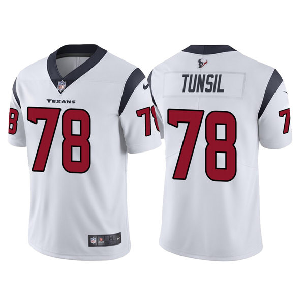 Mens Houston Texans #78 Laremy Tunsil Nike White Vapor Limited Player Jersey