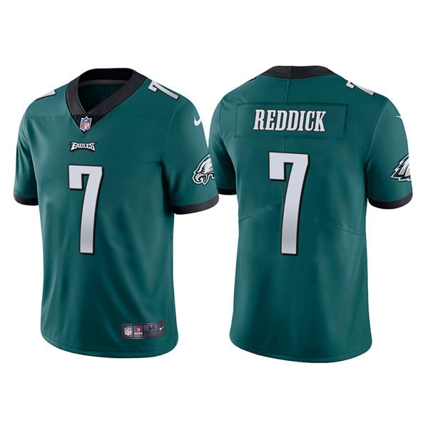 Men's Philadelphia Eagles #7 Haason Reddick Nike Midnight Green Vapor Limited Jersey