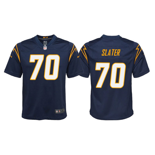 Youth Los Angeles Chargers #70 Rashawn Slater Nike Navy Alternate Limited Jersey
