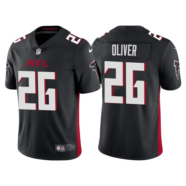 Men's Atlanta Falcons #26 Isaiah Oliver Nike Black Vapor Limited Jersey