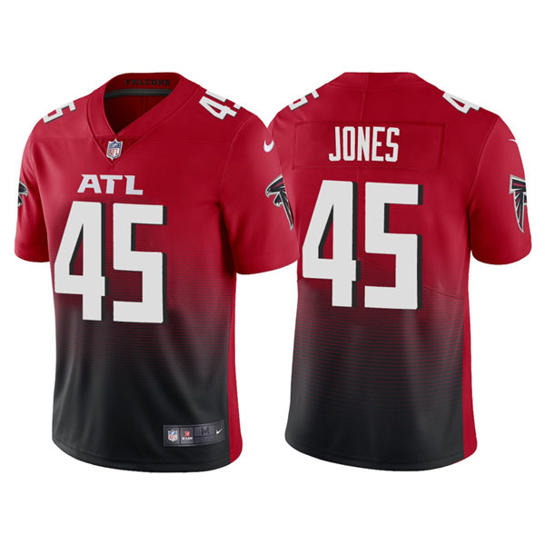 Men's Atlanta Falcons #45 Deion Jones Nike Red 2nd Alternate Vapor Limited Jersey
