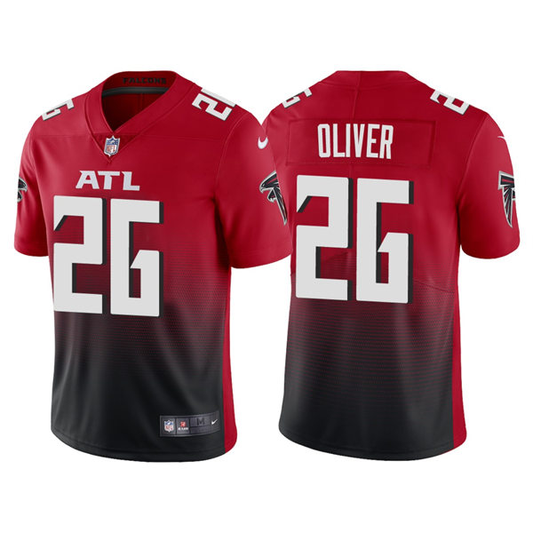 Men's Atlanta Falcons #26 Isaiah Oliver Nike Red 2nd Alternate Vapor Limited Jersey
