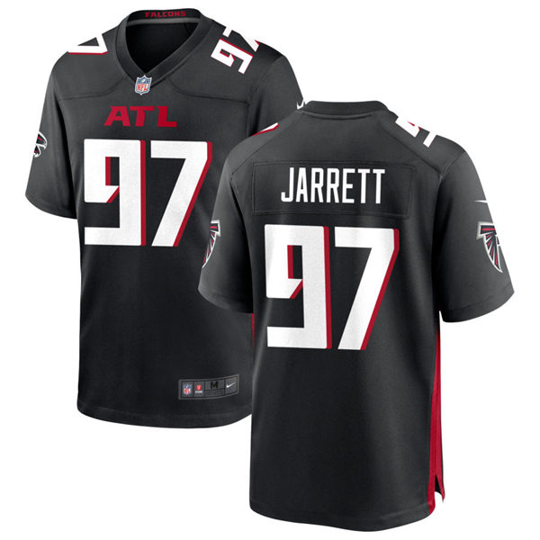 Men's Atlanta Falcons #97 Grady Jarrett Nike Black Vapor Limited Jersey