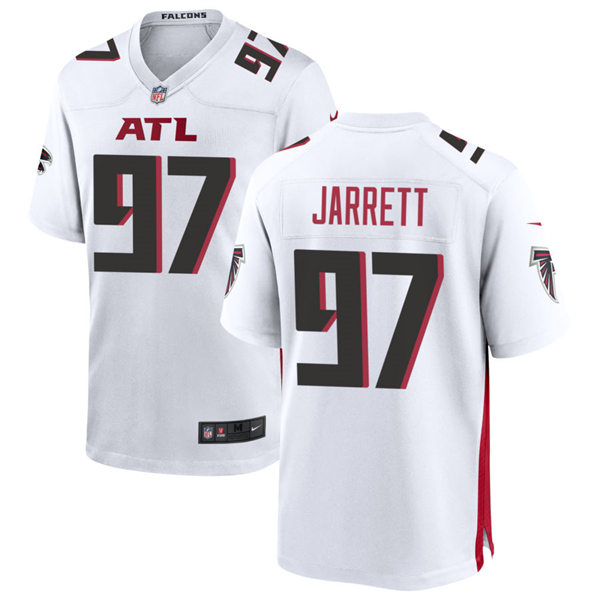 Men's Atlanta Falcons #97 Grady Jarrett Nike White Vapor Limited Jersey