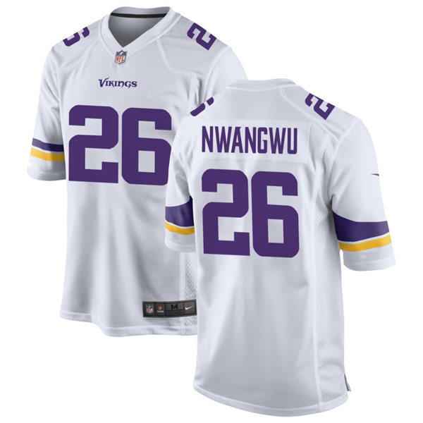 Youth Minnesota Vikings #26 Kene Nwangwu Nike White Limited Jersey