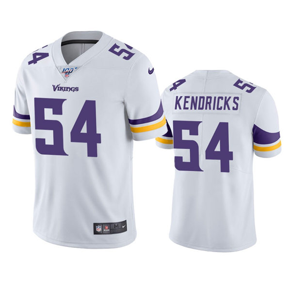 Men's Minnesota Vikings #54 Eric Kendricks Nike White Vapor Untouchable Limited Jersey