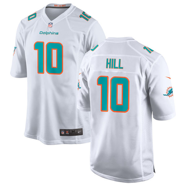 Youth Miami Dolphins #10 Tyreek Hill Nike White Limited Jersey