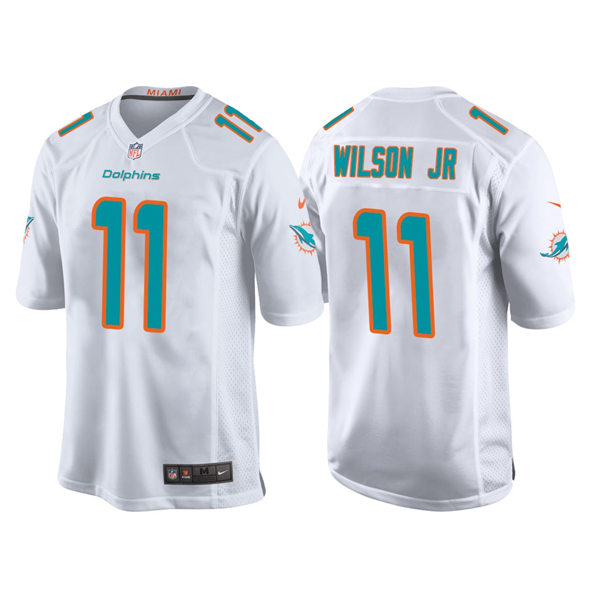 Youth Miami Dolphins #11 Cedrick Wilson Jr. Nike White Limited Jersey
