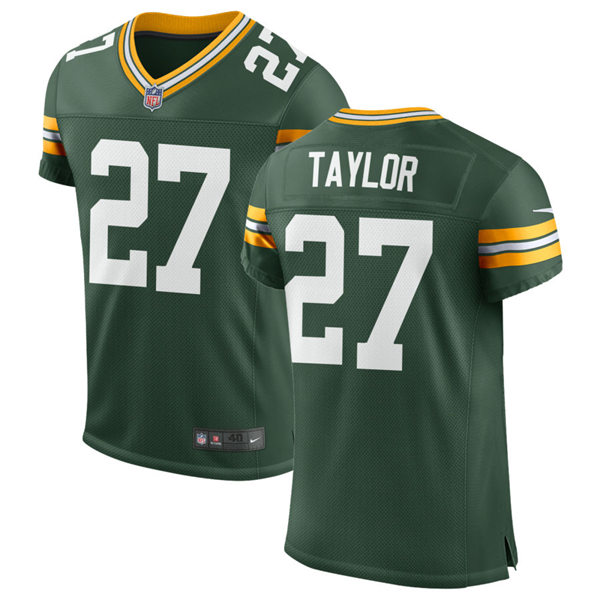 Youth Green Bay Packers #27 Patrick Taylor Nike Green Limited Jersey