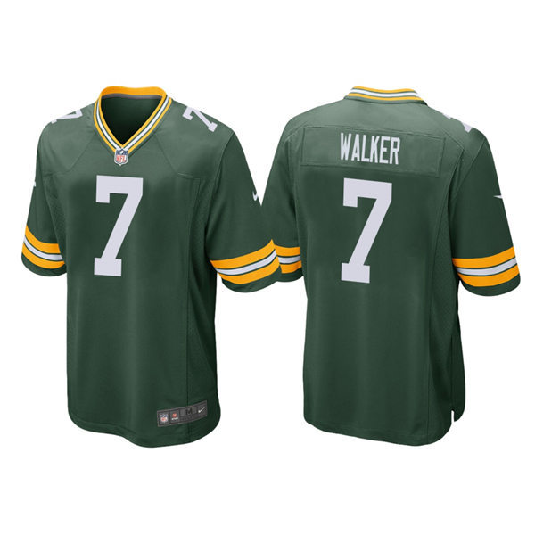 Mens Green Bay Packers #7 Quay Walker Nike Green Vapor Limited Player Jersey