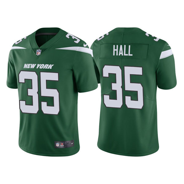 Men's New York Jets #35 Breece Hall Nike Gotham Green Vapor Limited Jersey