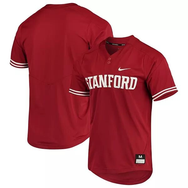 Mens Youth Stanford Blank Cardinal College Baseball Team Jersey
