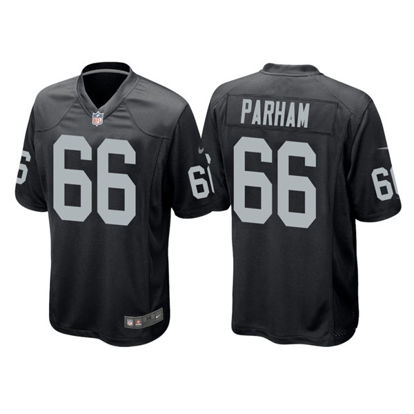 Youth Las Vegas Raiders #66 Dylan Parham Nike Black Limited Jersey