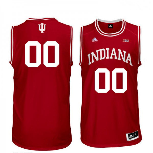 Mens Youth Indiana Hoosiers Custom Crimson College Basketball Swingman Jersey