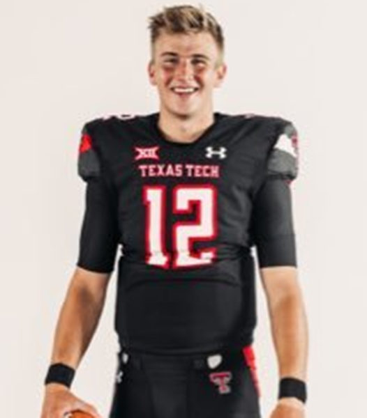 Mens Texas Tech Red Raiders #12 Tyler Shough 2021 Black College Football Game Jersey