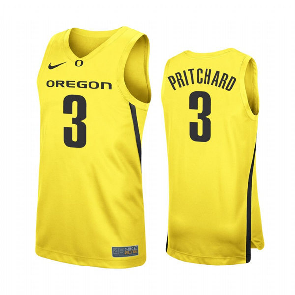 Men's Youth Oregon Ducks #3 Payton Pritchard 2019 Orange Black College Basketball Jersey