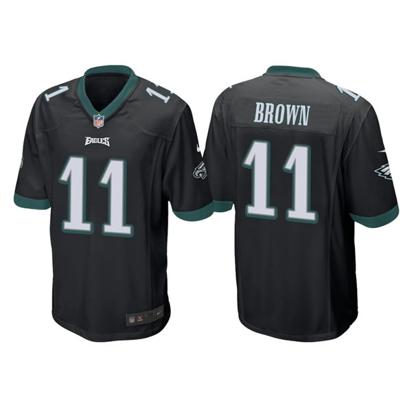 Youth Philadelphia Eagles #11 A.J. Brown Nike Black Limited Jersey