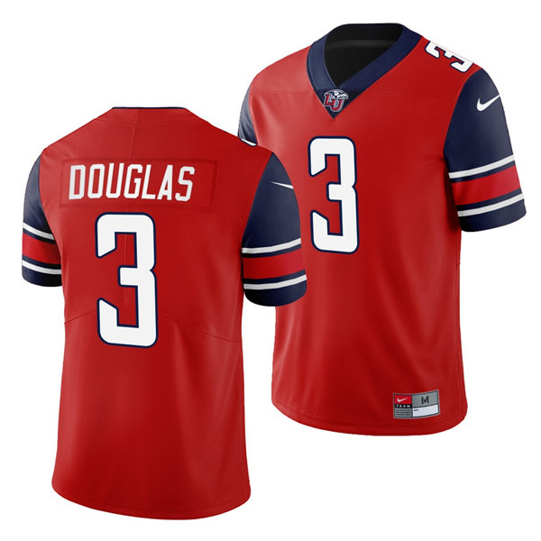 Mens Liberty Flames #3 Demario Douglas Nike Red College Football Game Jersey