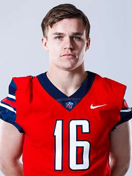 Mens Liberty Flames #16 Charlie Brewer Nike Red College Football Game Jersey