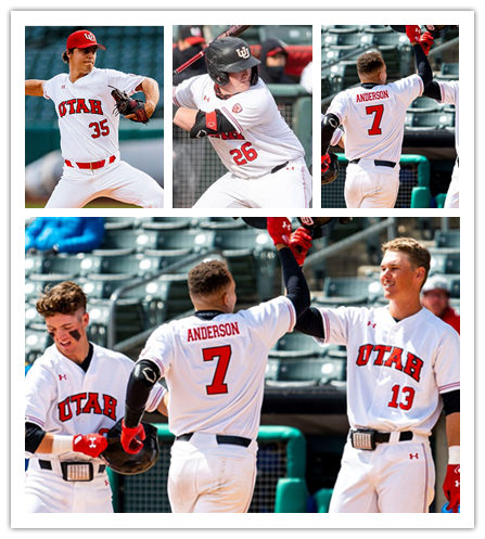 Mens Youth Utah Utes Custom White Under Armour College Baseball Game Jersey