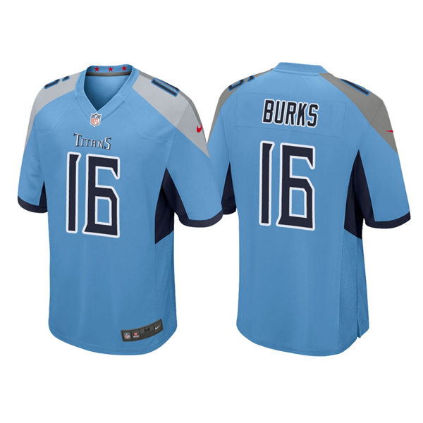 Youth Tennessee Titans #16 Treylon Burks Nike Light Blue Alternate Limited Jersey
