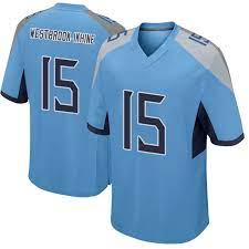 Mens Tennessee Titans #15 Nick Westbrook-Ikhine Nike Light Blue Alternate Vapor Untouchable Limited Jersey