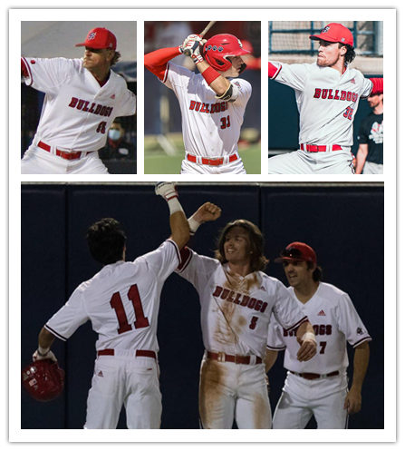 Men's Youth Fresno State Bulldogs Custom 2021 White Adidas College Baseball Game Jersey