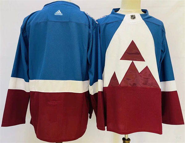 Men's Colorado Avalanche Blank adidas 2020 Stadium Series Team Jersey