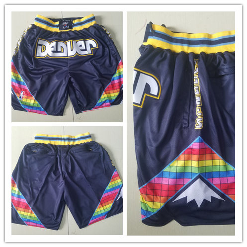 Mens Denver Nuggets Navy 2021-22 City Edition Swingman Shorts