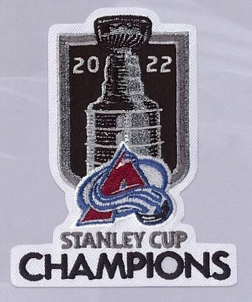 Colorado Avalanche 2022 NHL Stanley Cup Final Champions Jersey Patch