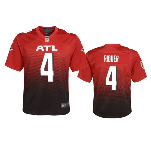 Youth Atlanta Falcons #4 Desmond Ridder Red Alternate Limited Jersey