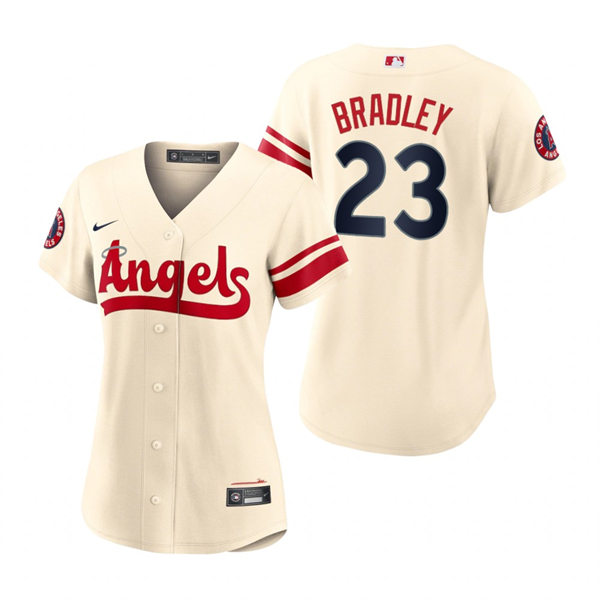 Women's Los Angeles Angels #23 Archie Bradley Cream 2022 City Connect Jersey