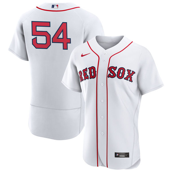 Men's Boston Red Sox #54 Martin Perez White Home FlexBase Player Jersey